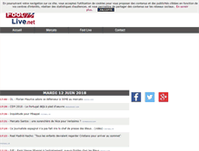 Tablet Screenshot of footlive.net